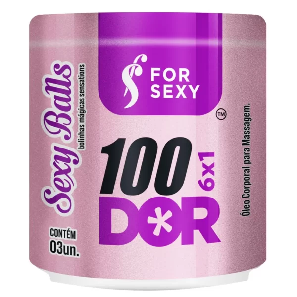 Sexy Balls 100DOR com 3 unidades